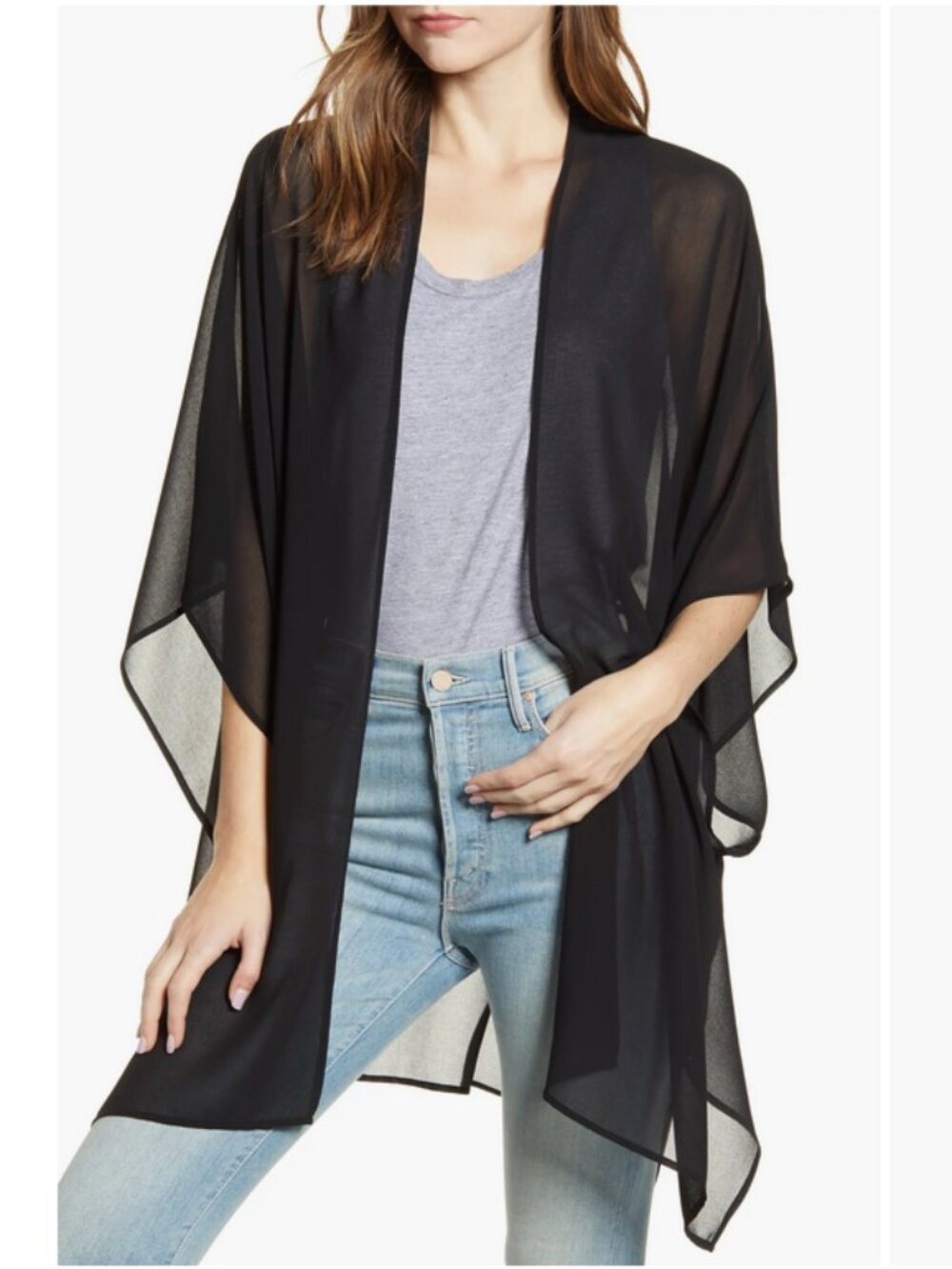 🇨🇦 Nordstrom Chiffon Wrap